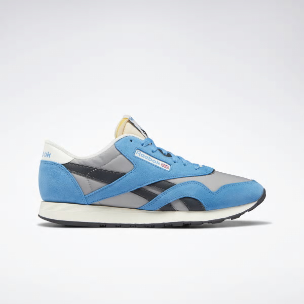 Reebok Classic Nylon Shoes For Men Colour:Blue/Grey